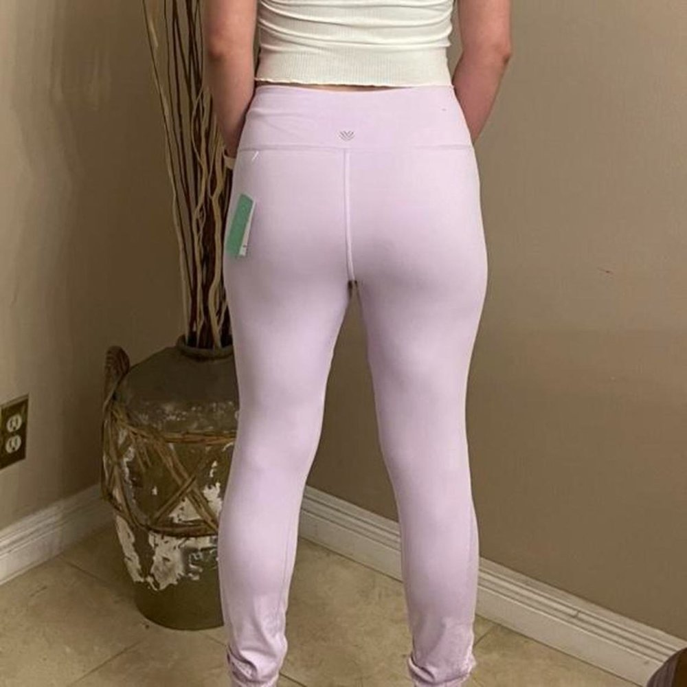 Lavender Activewear Leggings - Picture 3 of 4